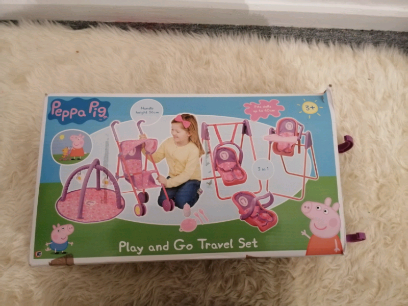 peppa pig pram set